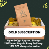 Gold Subscription. (1 bag every month)