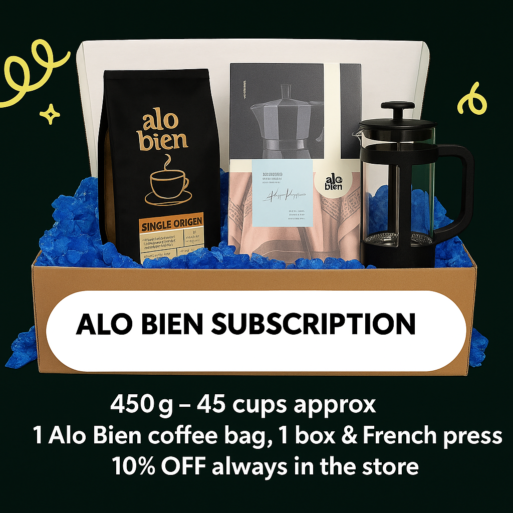Alo Bien by Beta Mejia Subscription (First Month Kit, then 2 Bags Every Month)